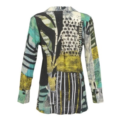 Virágmintás hosszú Dolcezza felső