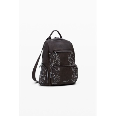 A Desigual Poker Face nevű női barna hátizsákja