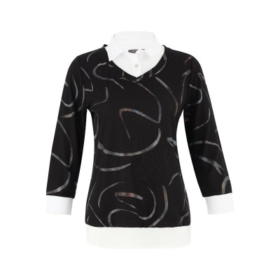 A Dolcezza fekete női pulóvere