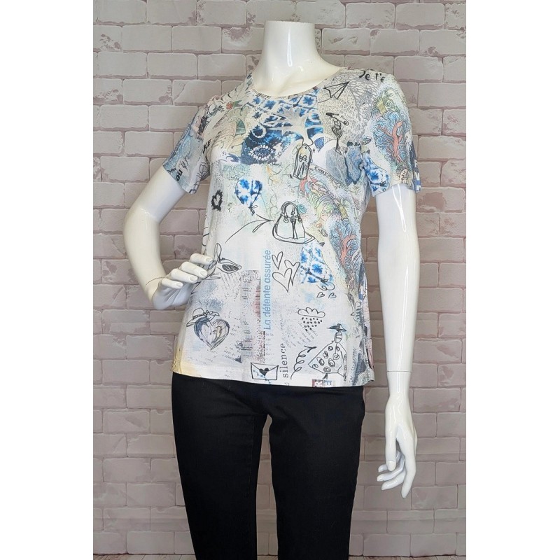 A Dolcezza „Collage 46” női felsője