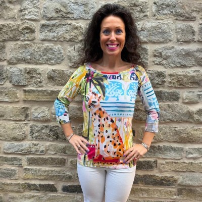 Dolcezza „Cheetah in The City” női felső