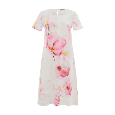 Dolcezza „Colours of the Spring” női len ruha