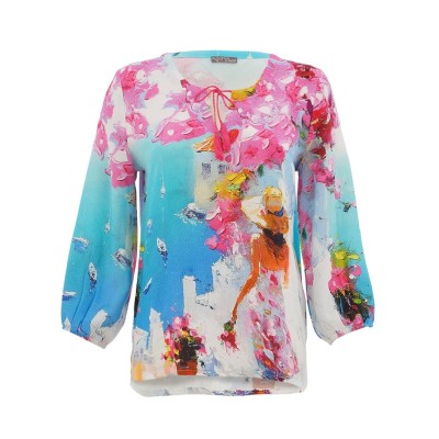 Dolcezza „Summer in Santorini” női blúz