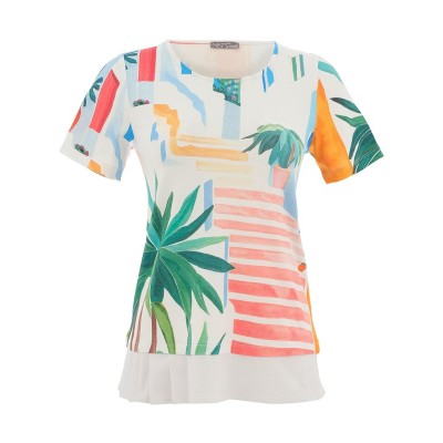 Dolcezza „Pots on the Stairs” női top