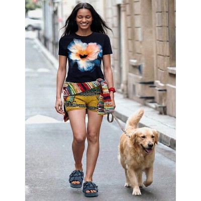 Hibiszkusz kék póló - Desigual